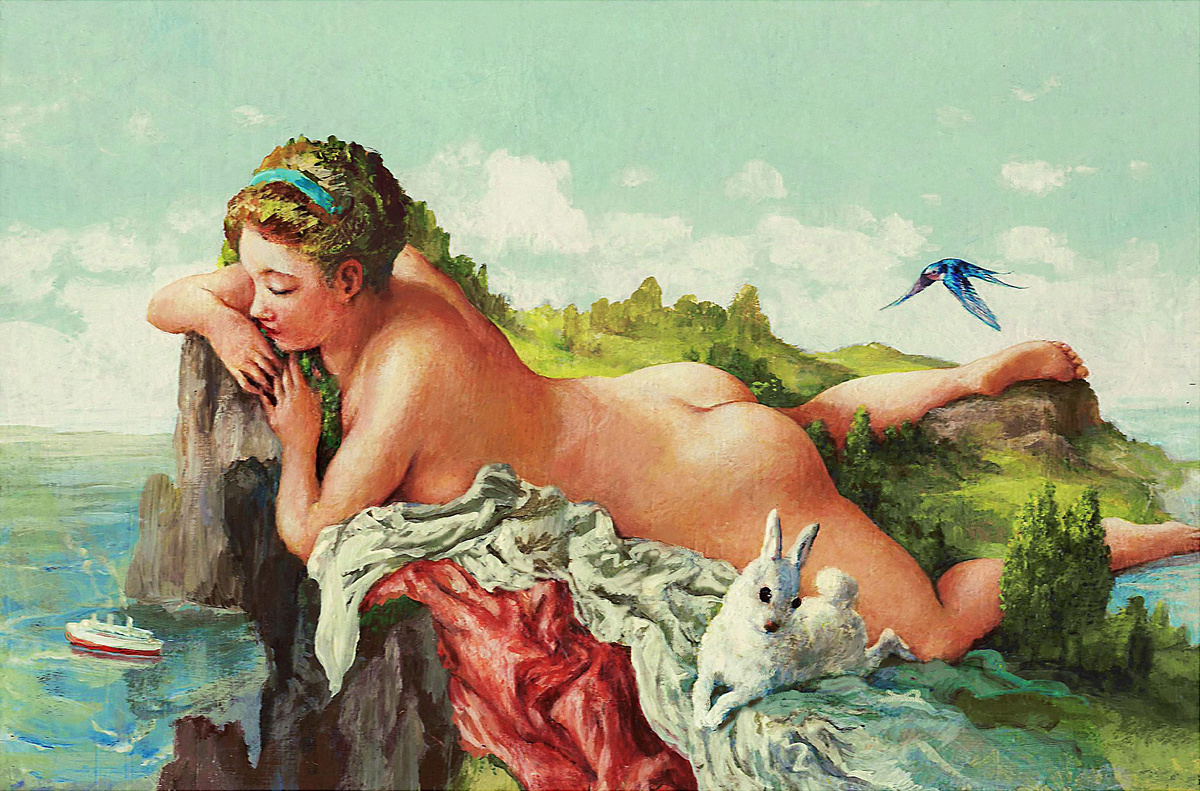 КАРИКАТУРА ОТ ХУДОЖНИКА РУДИ ХУРЦЛЬМАЙЕРА / Rudi Hurzlmeier / МАЛЕНЬКАЯ РУСАЛОЧКА