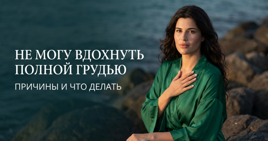Не могу вдохнуть полной грудью: причины и что делать