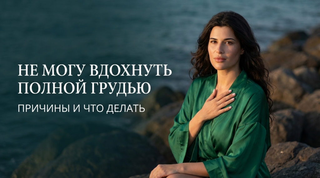    Не могу вдохнуть полной грудью: возможные причины и рекомендации. Татьяна Костова