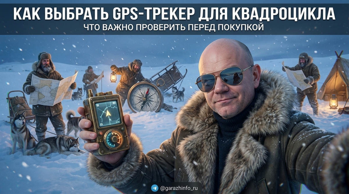    Разбираемся, как правильно выбрать GPS-трекер для квадроцикла. Zero8