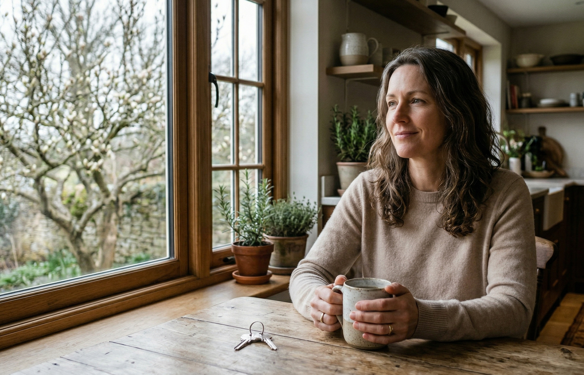 Это была другая тишина. Та, когда точно знаешь твоя дверь закрыта, а ключи только у тебя