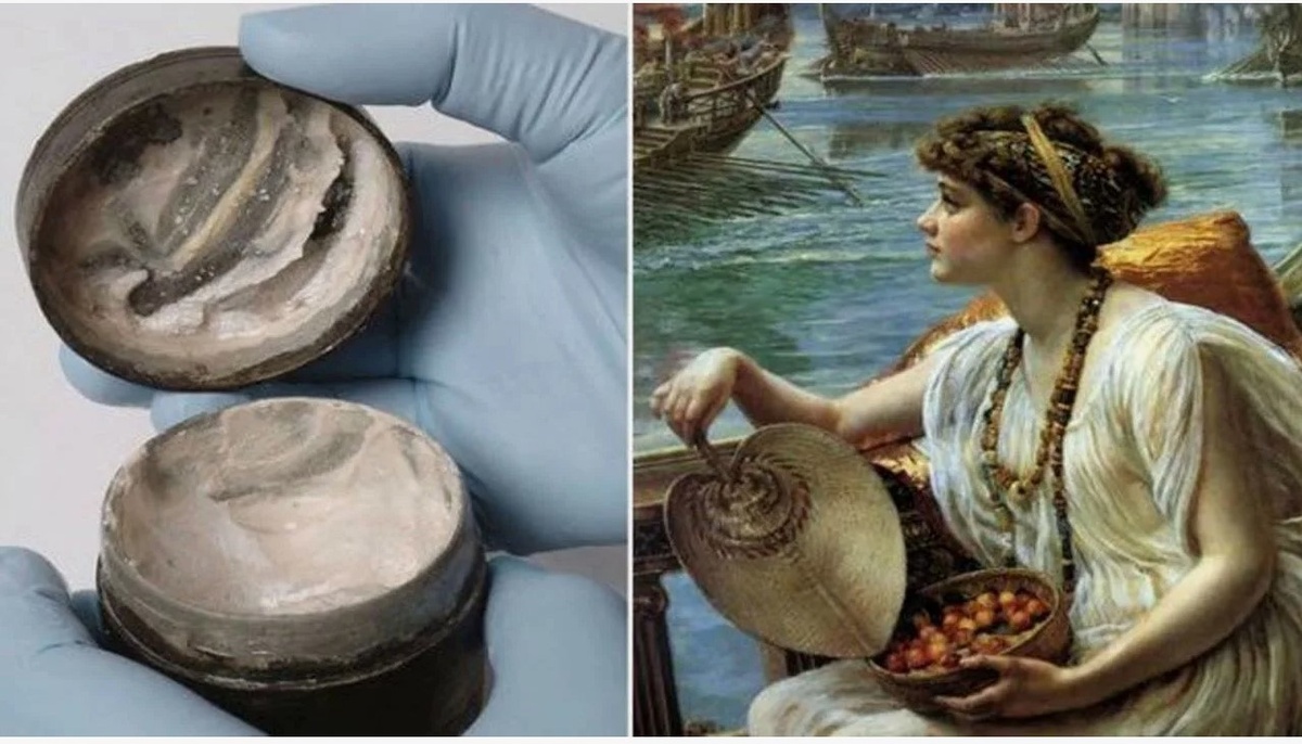 В древнегреческой косметике не пользовались яркими пигментами 