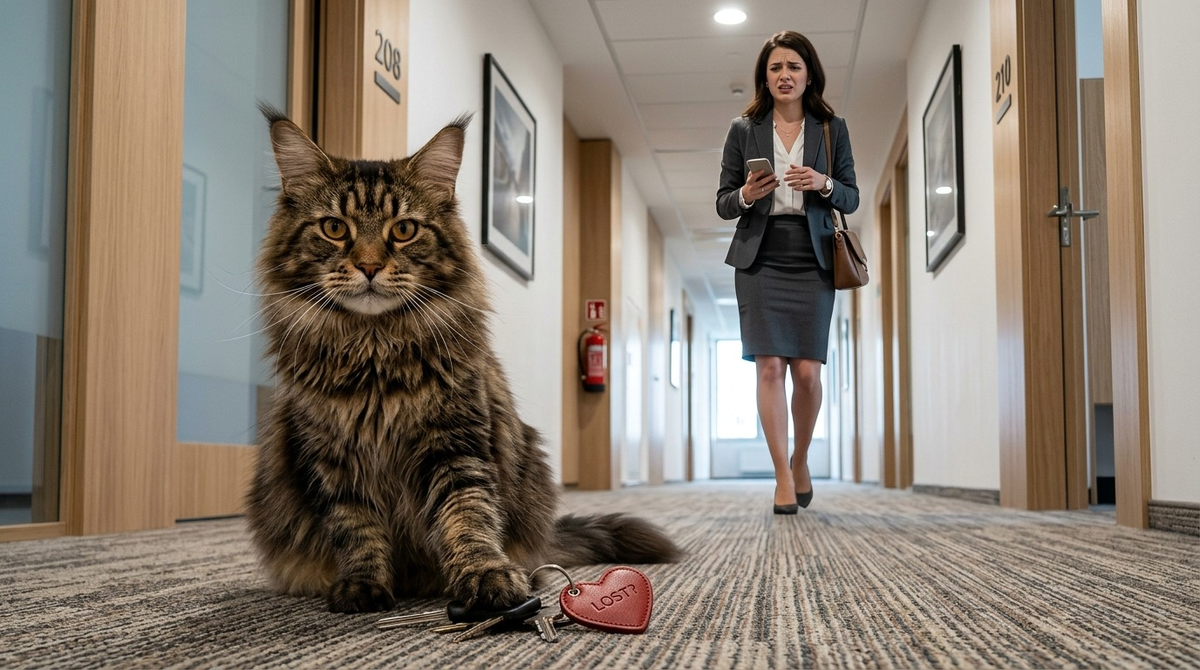 Пушистый ангел-хранитель