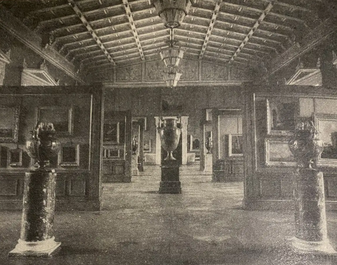 Выставка голландских картин в Шатровом зале Эрмитажа.