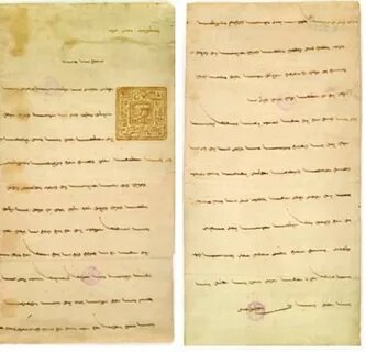 На каком языке были написаны ярлыки от ханов Орды и сохранились ли их подлинники?