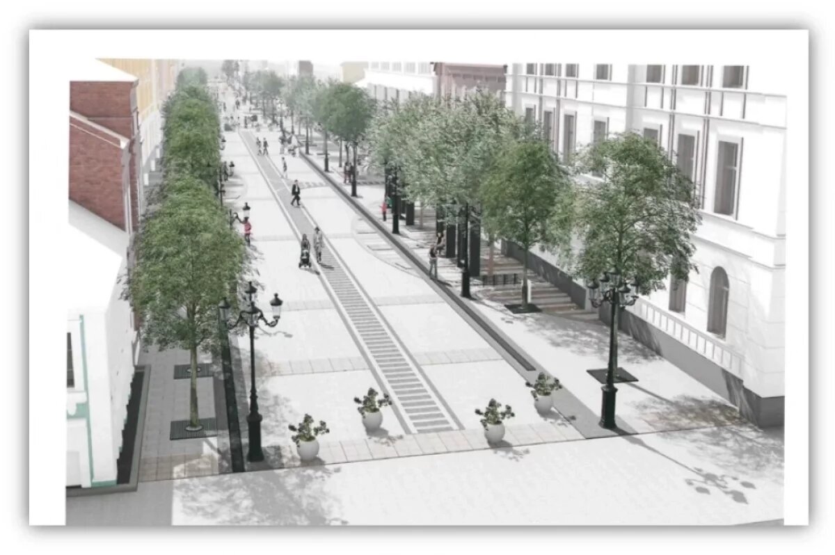    В Твери продолжат ремонт улицы Трехсвятской