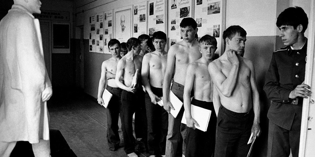 Ухмылки набора в армию...