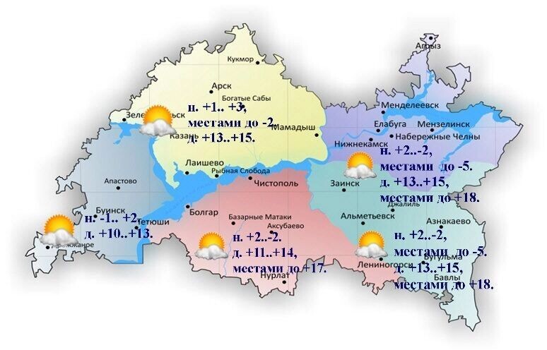     Источник: Гидрометцентр Татарстана