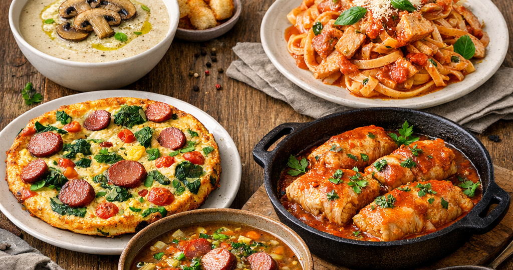 5 проверенных рецептов обеда, которые готовятся от 20 до 40 минут