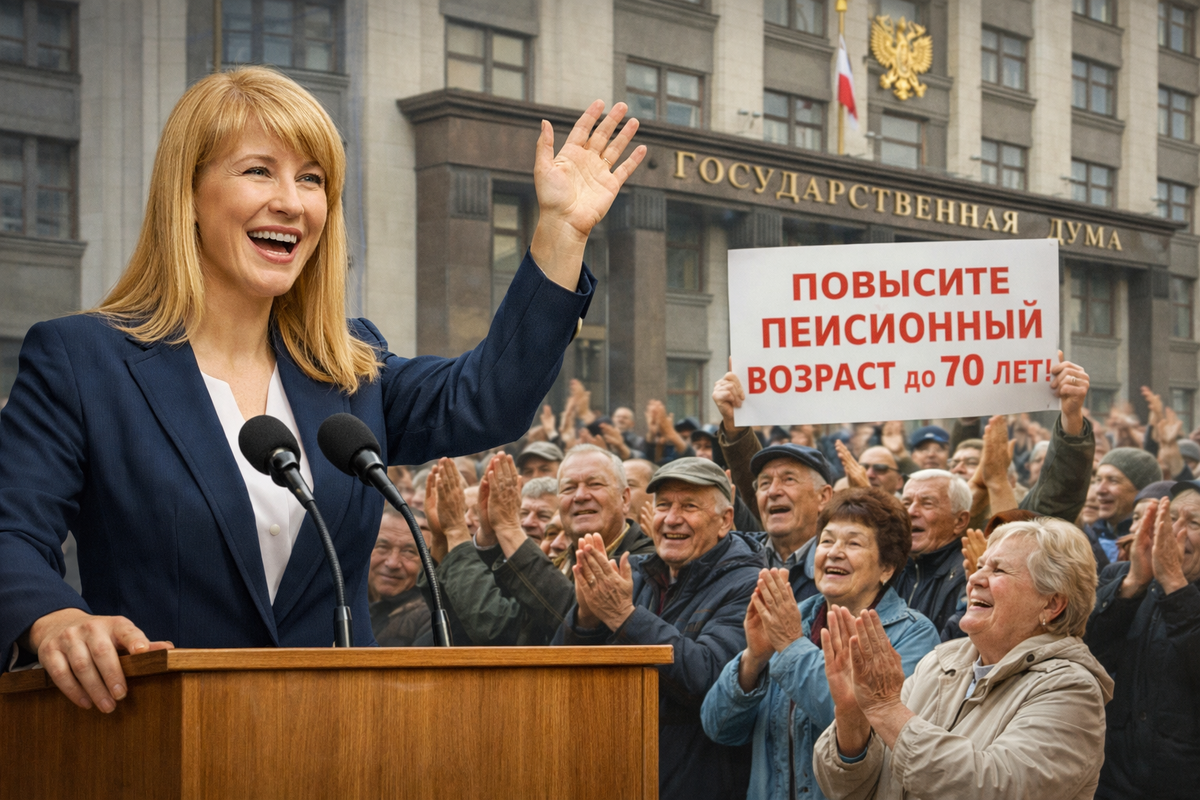 Депутат Журова рассказала о просьбе россиян поднять пенсионный возраст до 70 лет