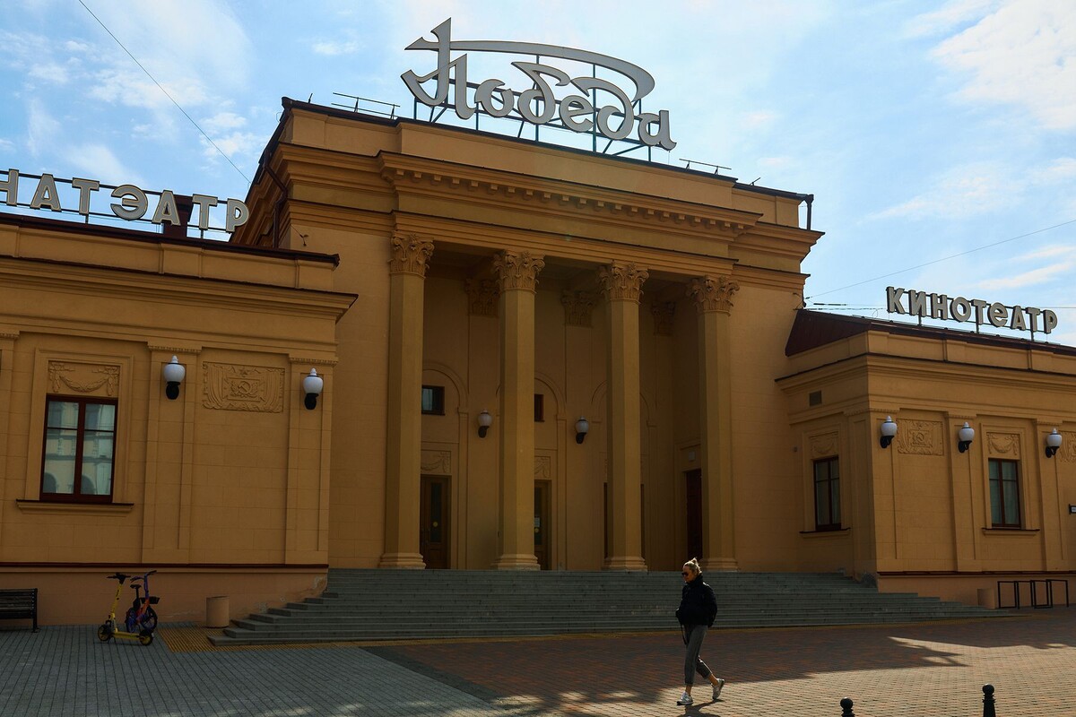  Закрытый показ фильма «Тамерлан» в Минске. © Times.by