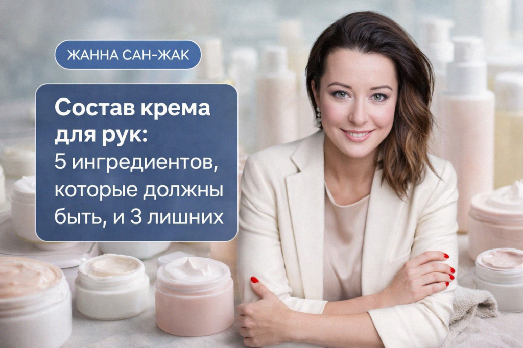    Не каждый крем для рук одинаково полезен. Даём конкретный список из 5 рабочих ингредиентов и 3 компонентов, которые стоит избегать при сухой коже. boringband38