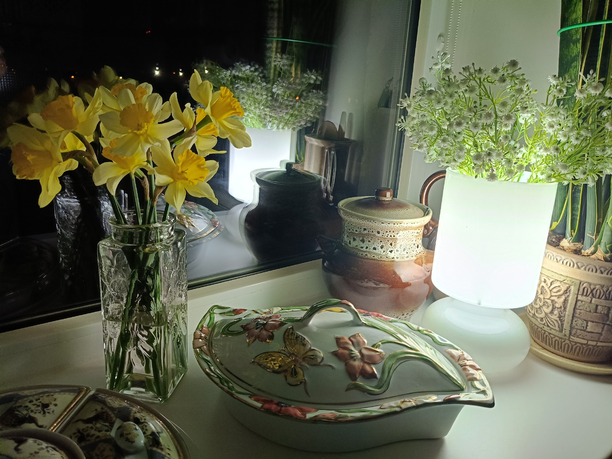 Вчера вечером