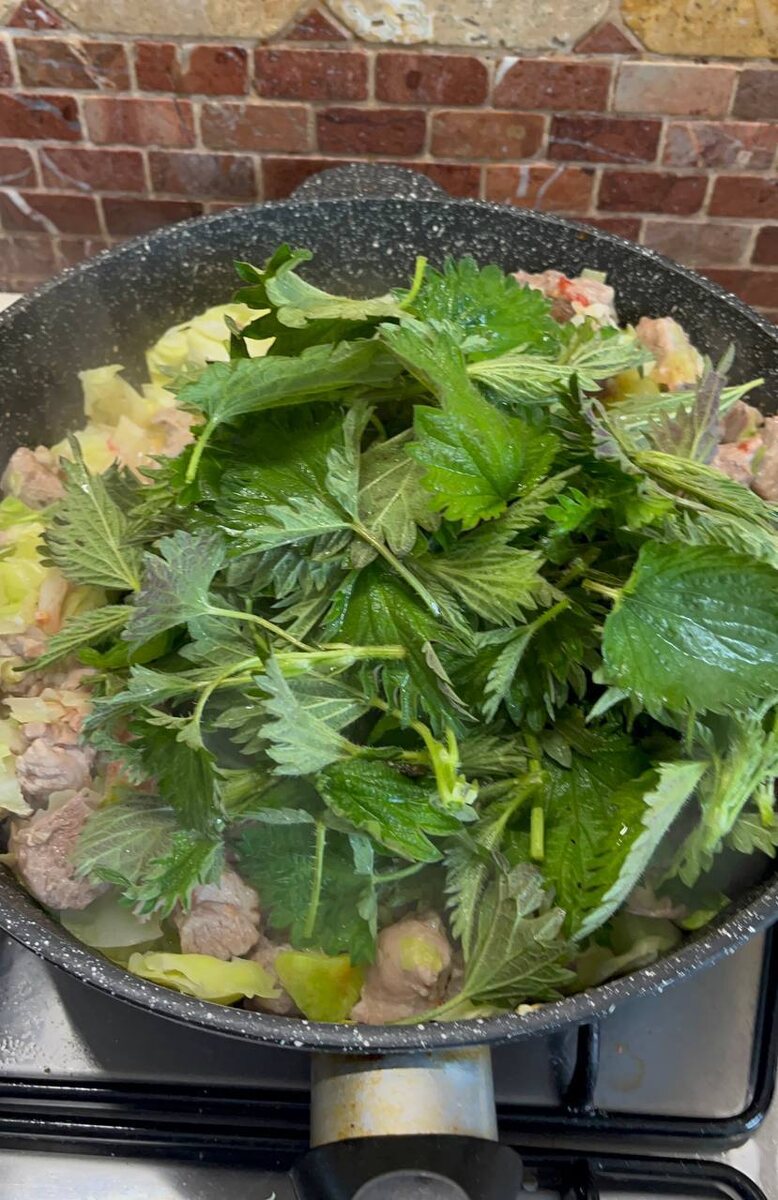 Рагу с крапивой