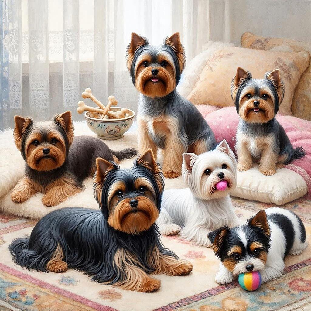 Йоркширский терьер любого окраса — это не просто собака, а маленький вихрь эмоций, преданности и обаяния. 