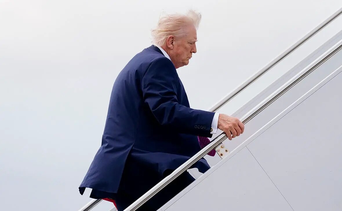    Источник: Дональд Трамп Фото: Nathan Howard / Getty Images. rbc.ru Илья Леонов