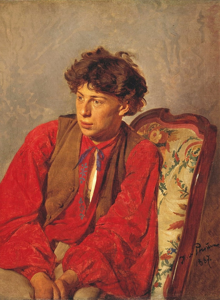 Илья Репин. Портрет В.Е. Репина. 1867
Государственная Третьяковская галерея, Москва