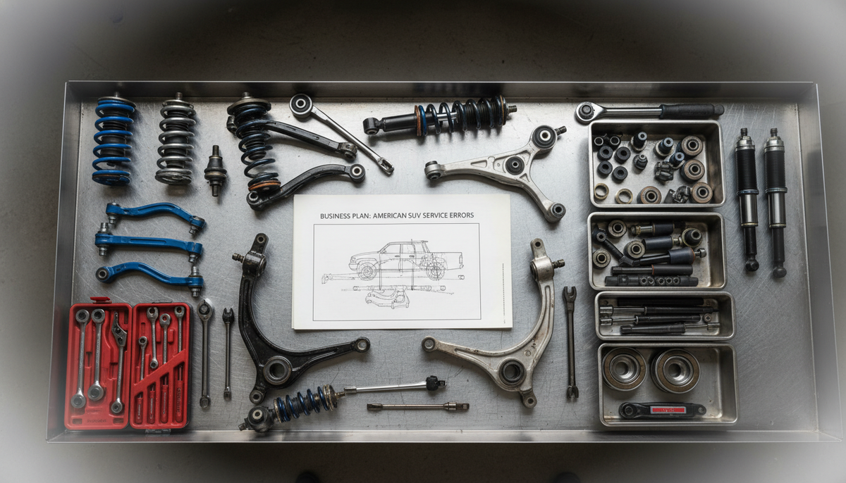    Бизнес план автосервиса: ошибки при работе с американскими SUV lucky247187Q