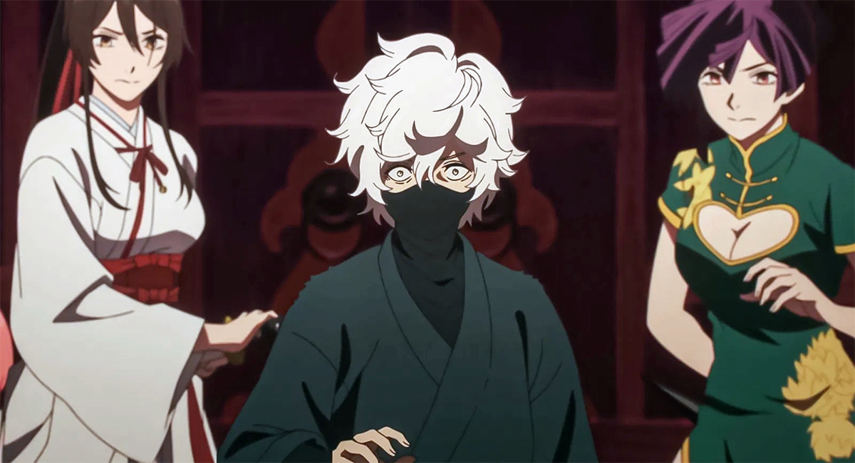    Кадр из аниме «Адский рай», реж. Каори Макита, MAPPA