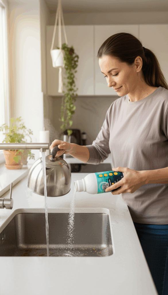    kitchen-grease-clog-remedy-20-mins SYNER-BRAUN