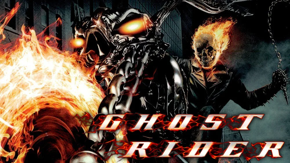 Постер фильма "Призрачный гонщик" (с) Яндекс.Картинки