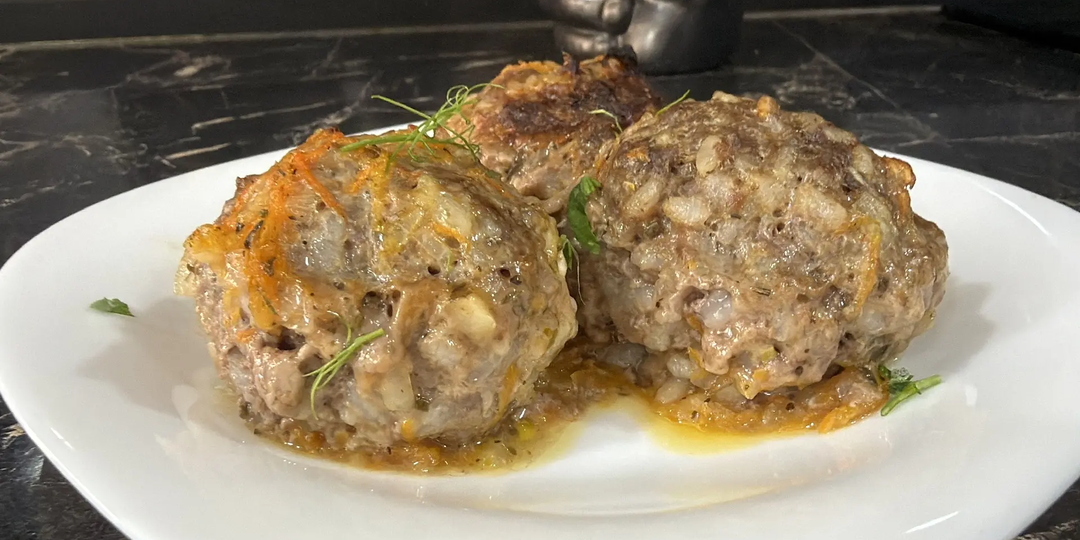 Тефтели с рисом, простой рецепт