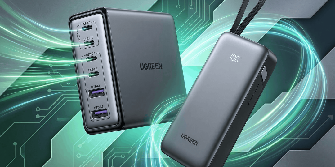 Универсальная зарядка для всего и пауэрбанк со встроенным кабелем. Обзор новинок от Ugreen