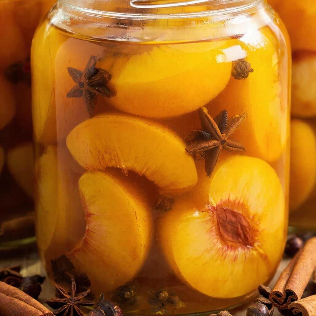 #персики #консервация #рецепт #домашниезаготовки #сладкое