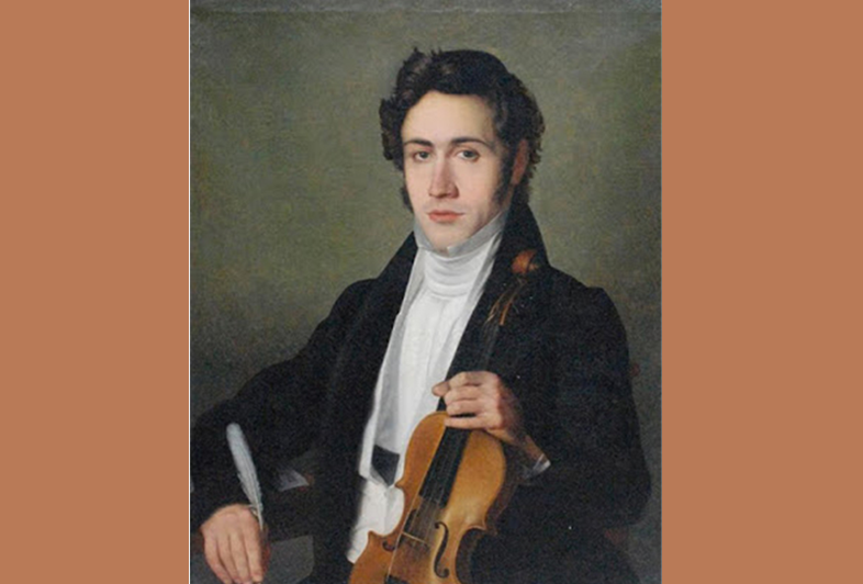 
Возможный портрет молодого Паганини. Автор и дата создания неизвестны.