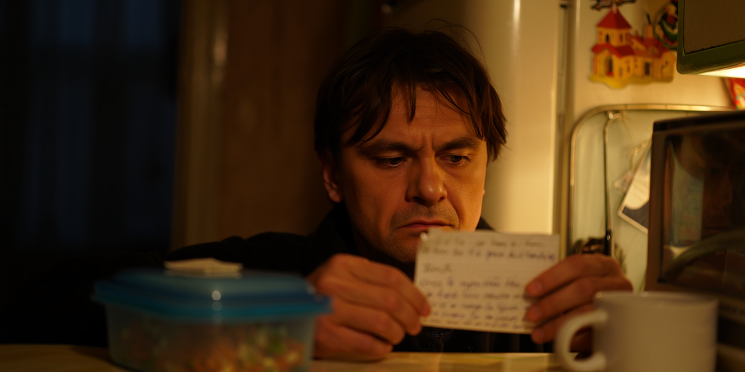 «Ты поел?» — написала жена, пока он возвращался от другой женщины, и что-то в нём сдвинулось