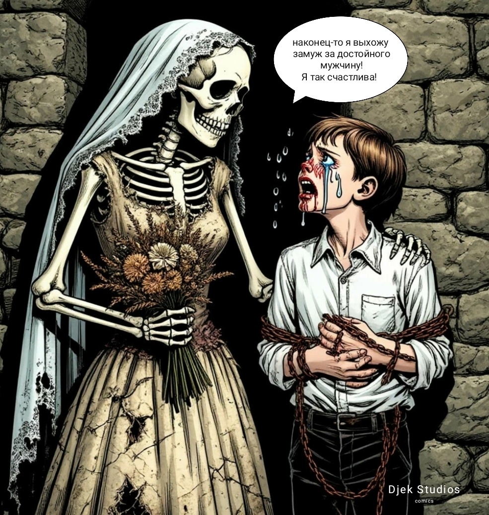 скелет невесты