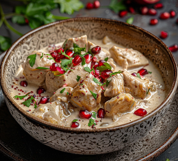 Грузинская кухня - Сациви.