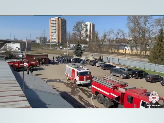 МЧС Тверской области: «Спасли производство от огня»