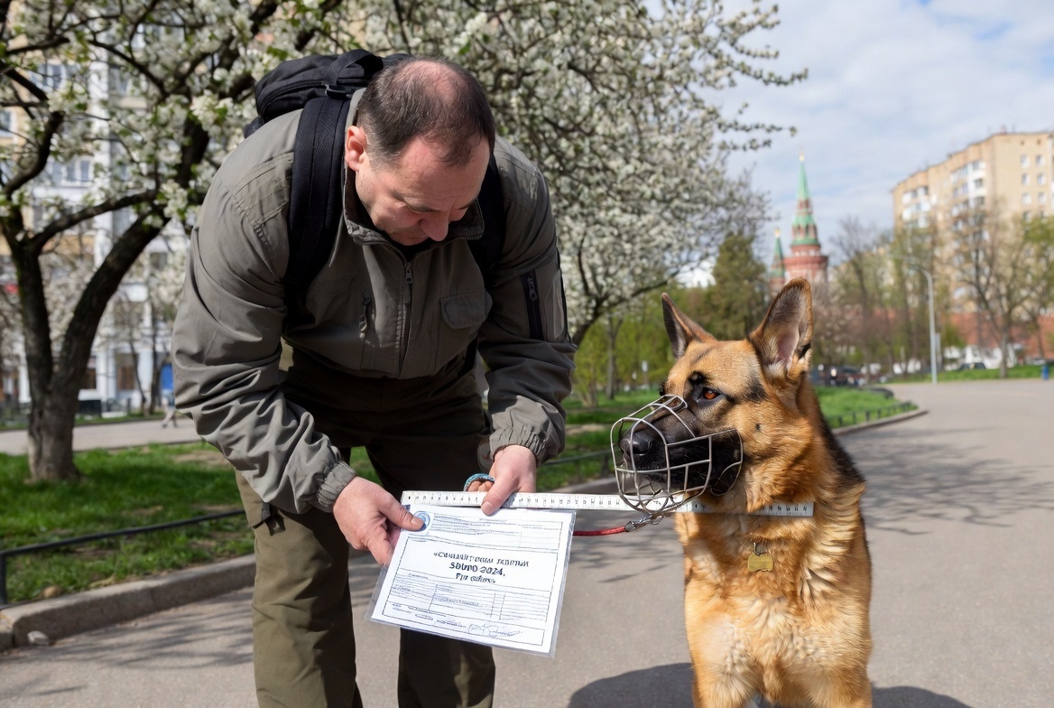 С 1 апреля собак выгуливаем «по ГОСТу».