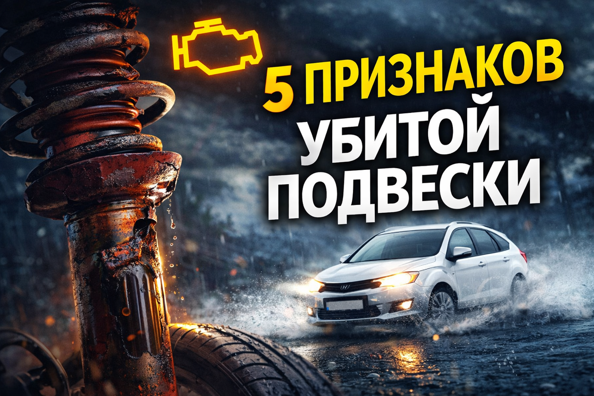 5 признаков убитой подвески