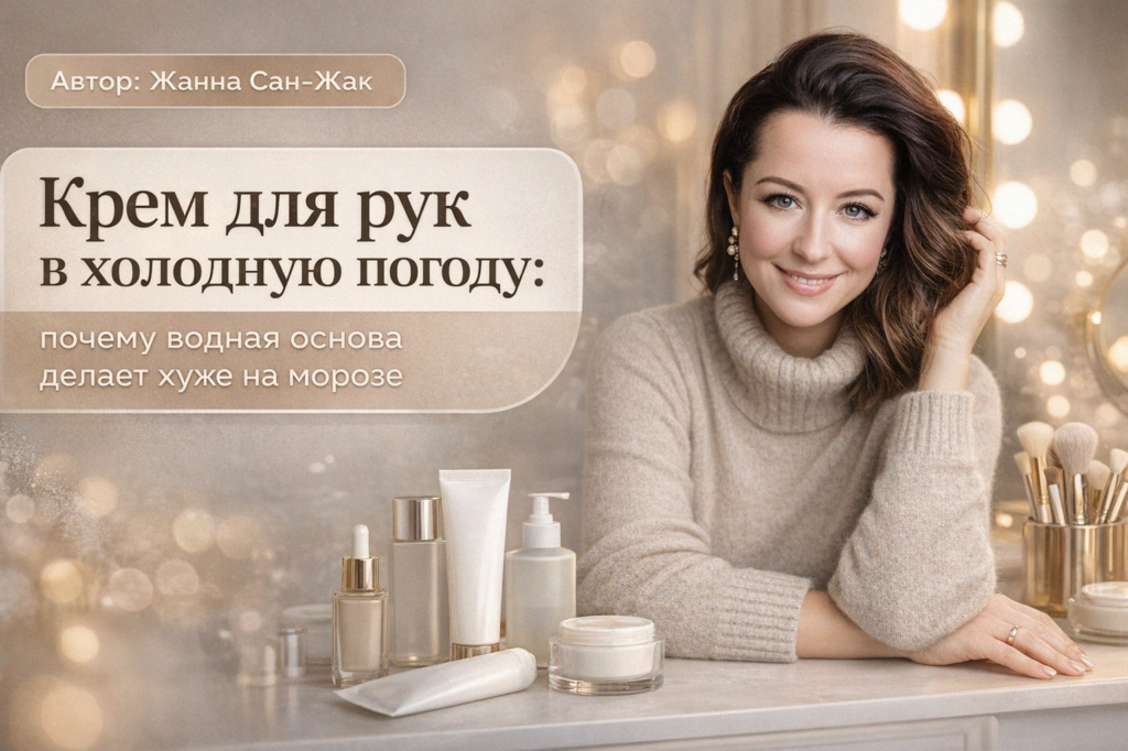    Кремы на водной основе при минусовой температуре замерзают на коже и усиливают растрескивание. Объясняем, почему зимой нужна другая эмульсия и что искать в составе. boringband38