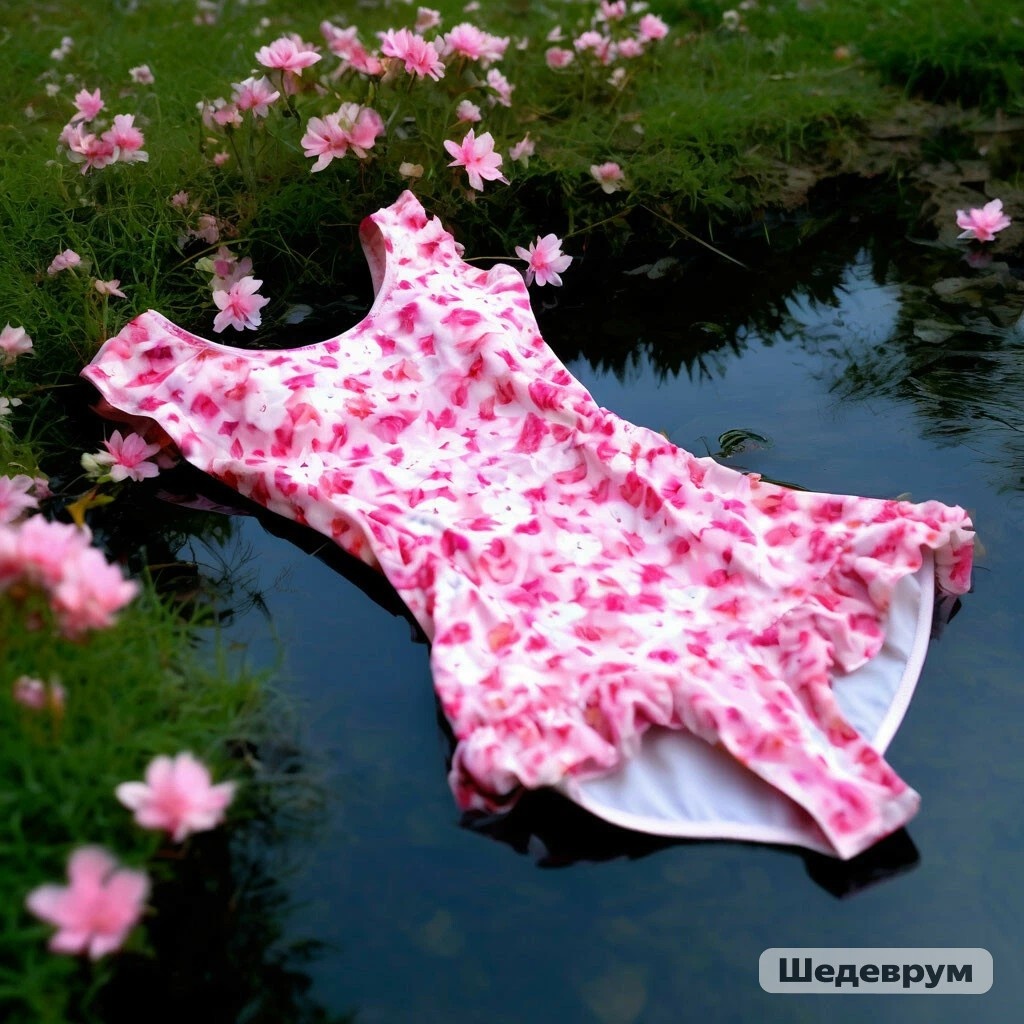 Попытка 1. Цветы купальницы.