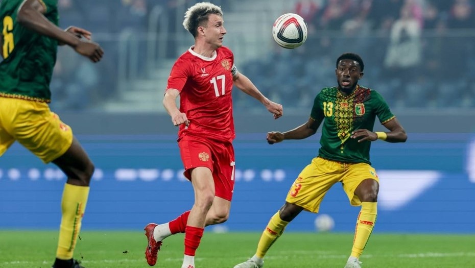    Товарищеский матч Россия - Мали в Петербурге 31 марта 2026 года Автор фото: t.me/teamrussia