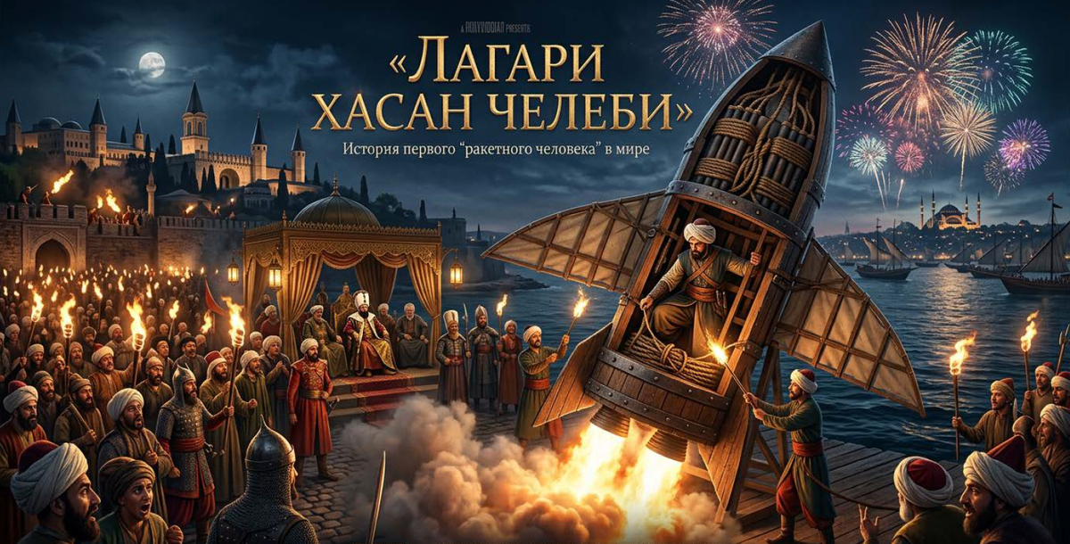 Лагари Хасан Челеби: история первого «ракетного человека» в мире