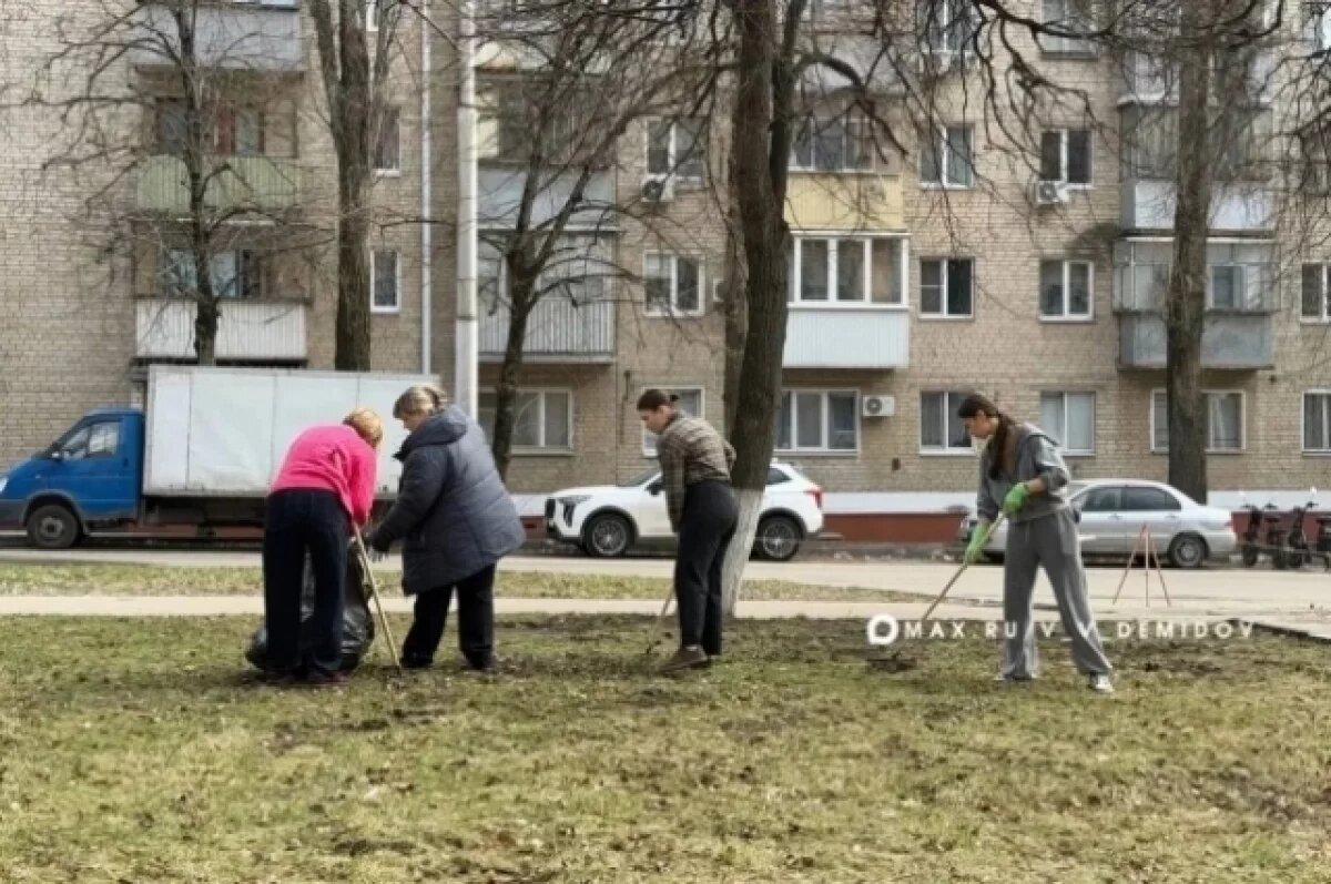    Белгородскую область надо как можно скорее приводить в порядок после зимы