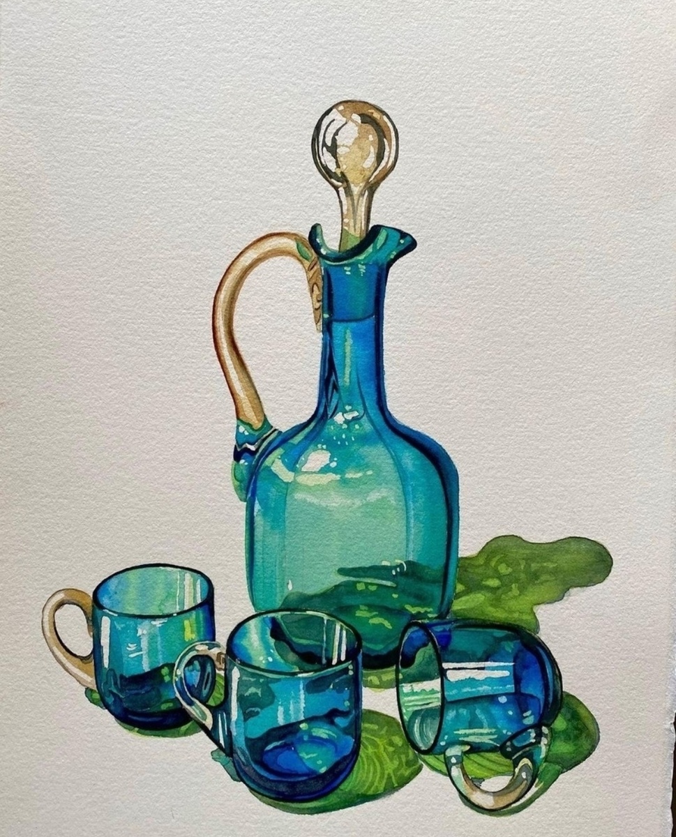 Акварели художницы Серпиль Юмит