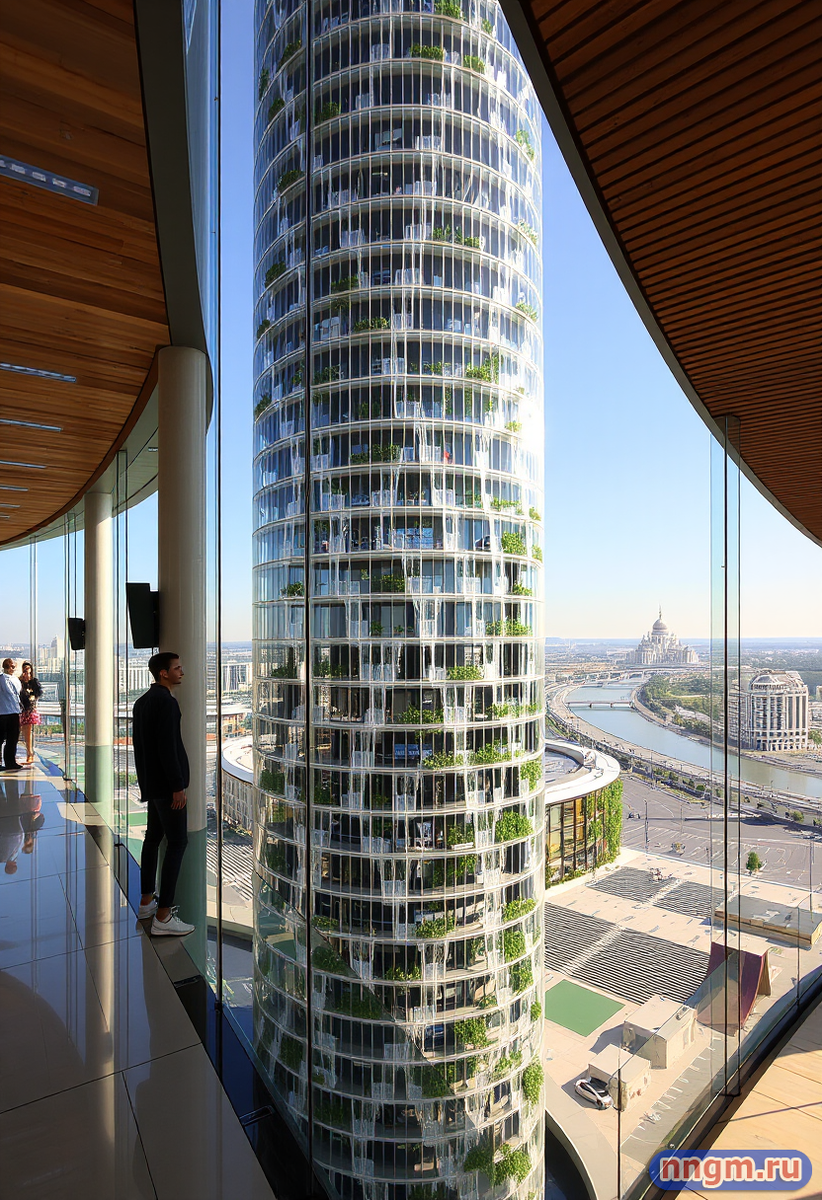 Вертикальные сады с автоматическим поливом - решение проблемы нехватки парков в деловом центре