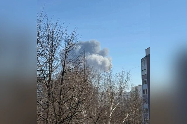    От взрыва затряслись окна. Фото: Соцсети