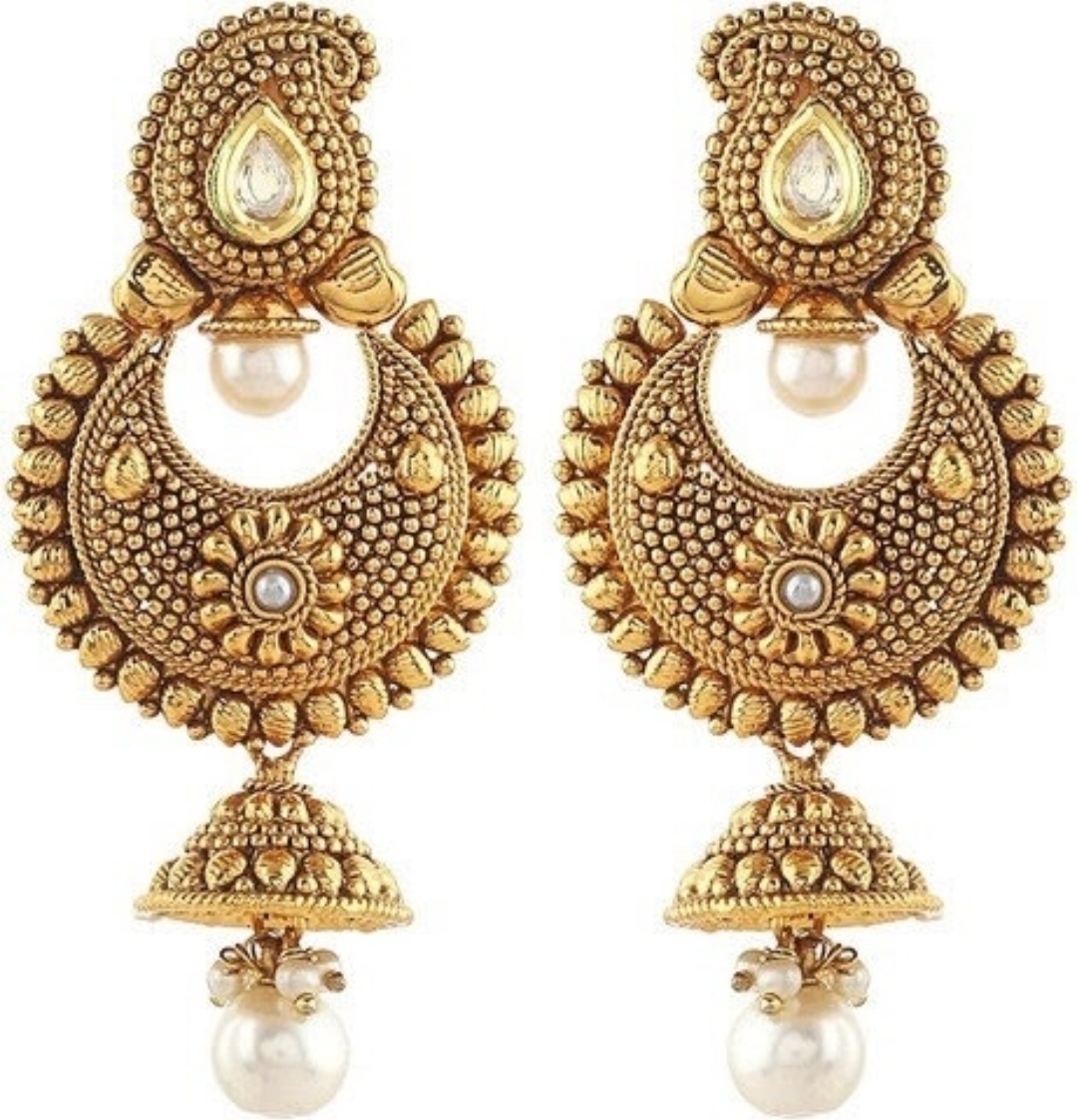 "Серьги полумесяцем" Ювелирное искусство Индии