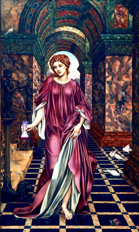 «Медея » Эвелин де Морган , ок. 1855–1919 гг. Источник: Художественная галерея Уильямсона.