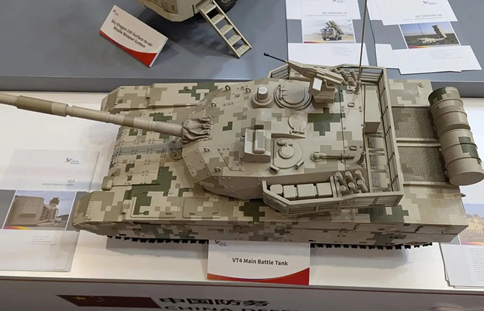 Макет танка VT-4./ Фото: csn-tv.ru