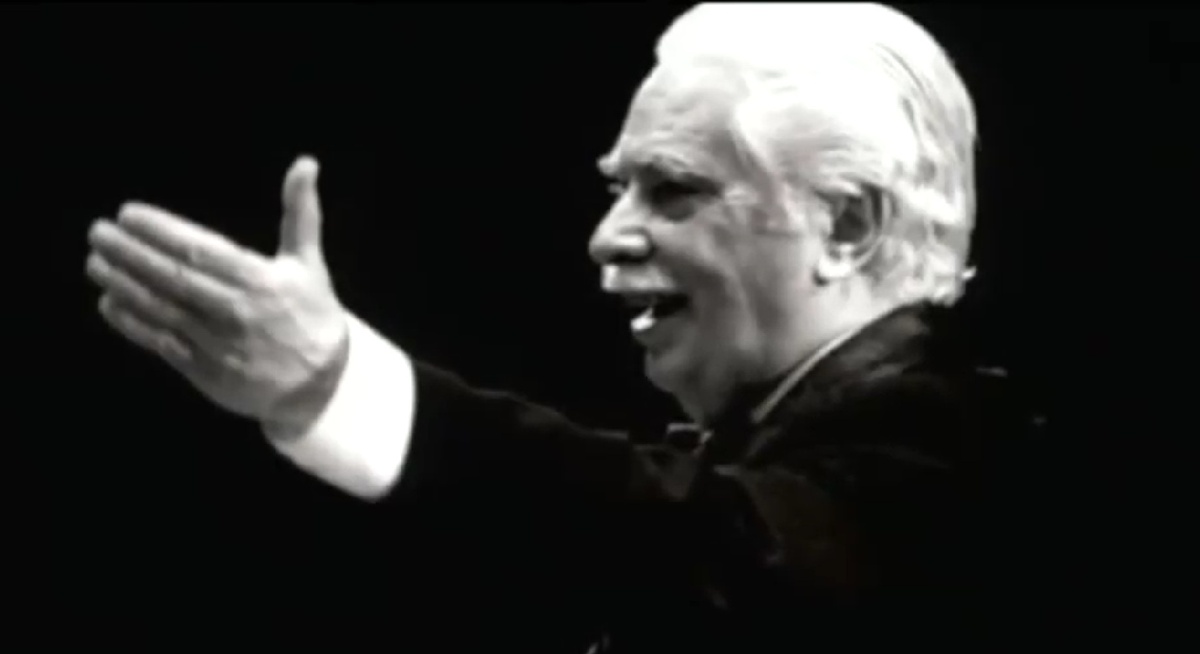   Олег Лундстрем. Кадр из документального фильма Татьяны Митковой «Олег Лундстрем. Жизнь в стиле джаз», 2016 г.