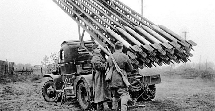 «Катюша» чаще всего действовала на открытых позициях. Фото: historyrussia.org