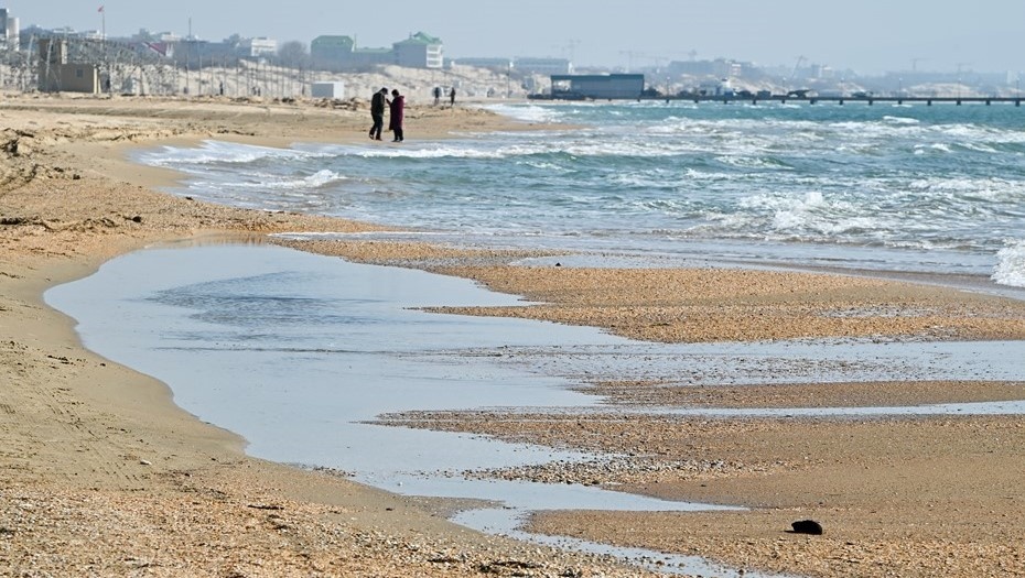    С пляжей было убрано и утилизировано 185 тыс. тонн загрязнённого песка и грунта Автор фото: ТАСС