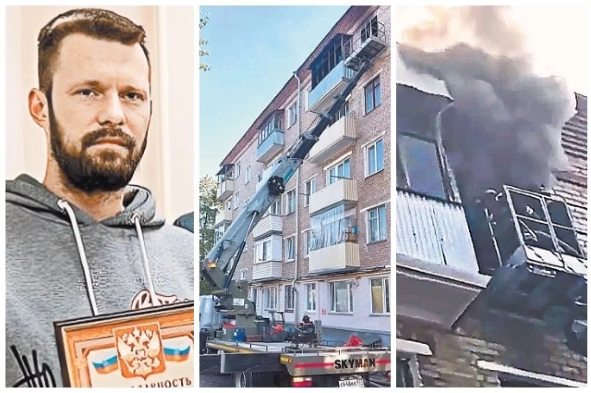    С помощью автовышки Георгий спас женщину из горящей квартиры. «Не мог так не сделать», – смущался Георгий на награждении в МЧС.